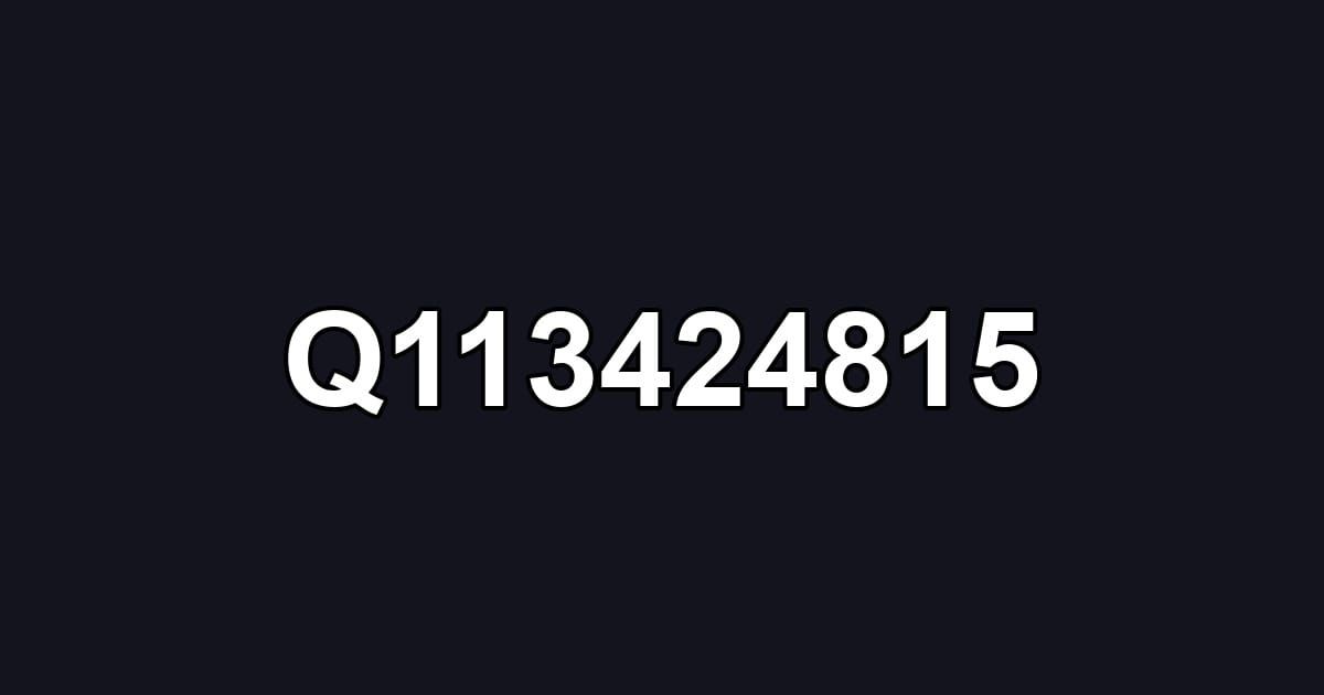 Q113424815