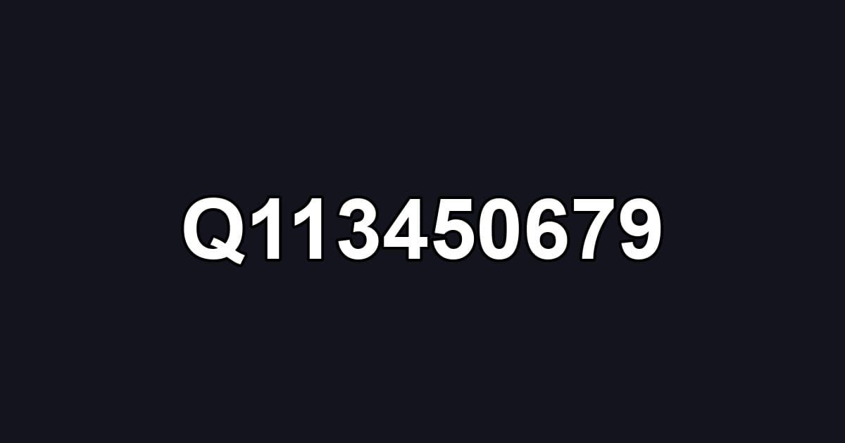Q113450679