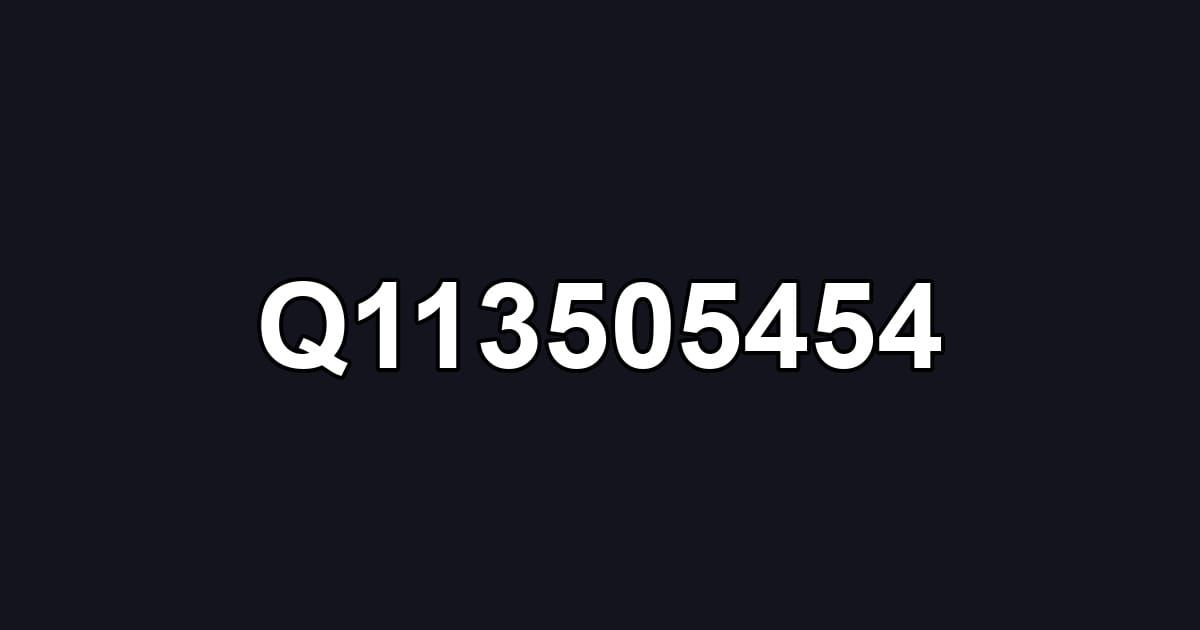 Q113505454