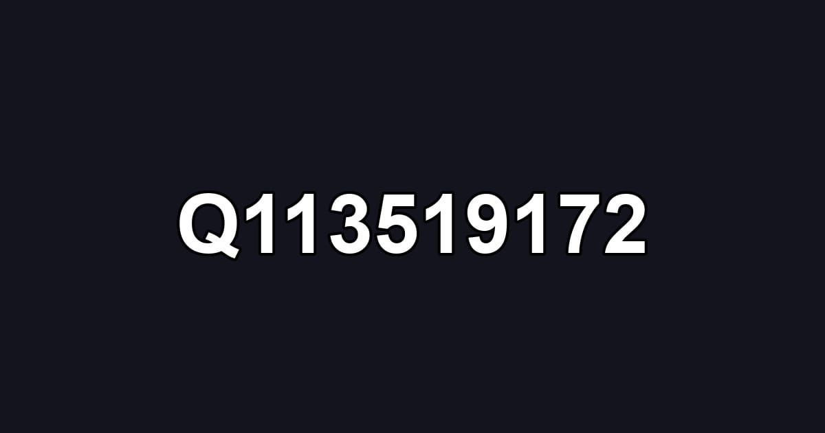 Q113519172