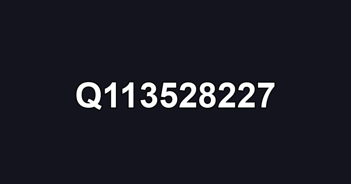 Q113528227