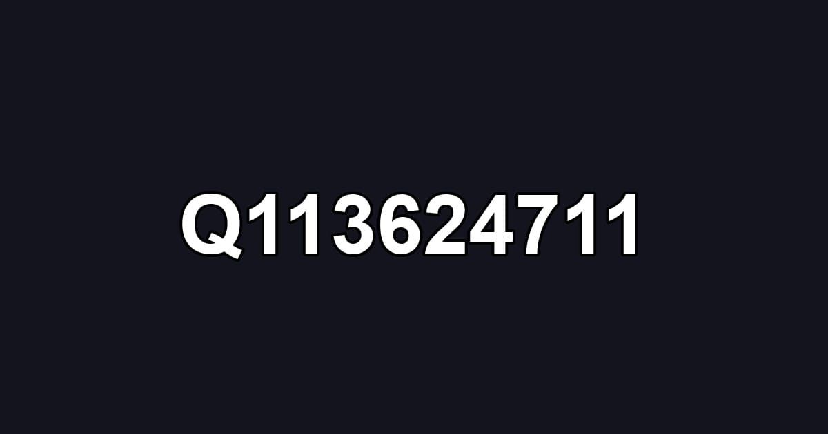 Q113624711