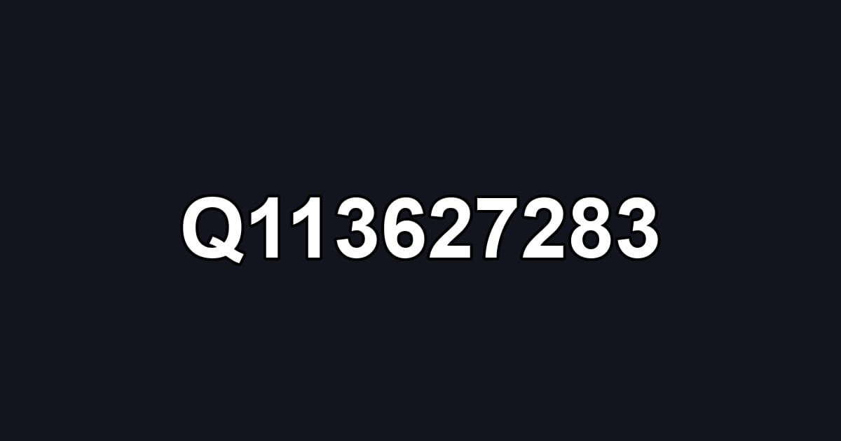 Q113627283