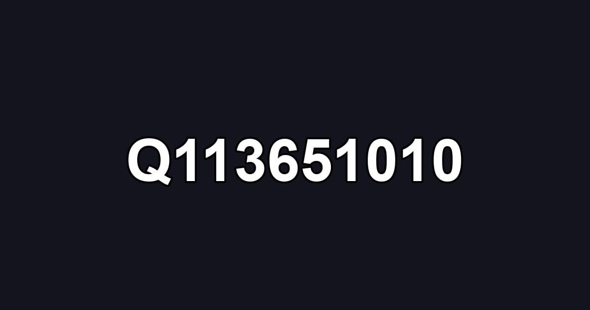 Q113651010