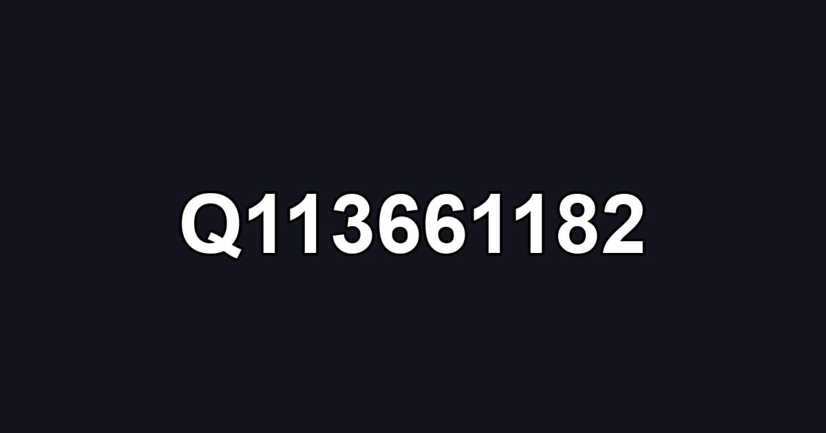 Q113661182