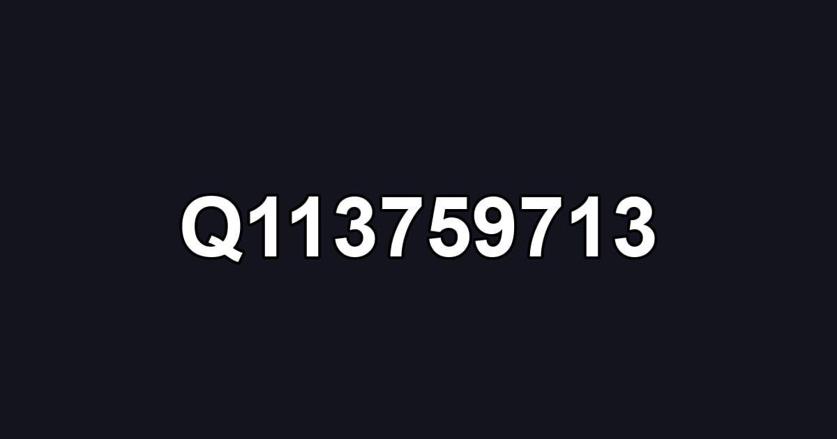 Q113759713