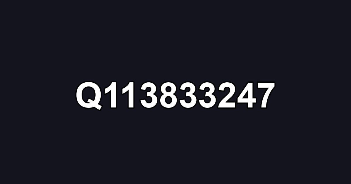 Q113833247