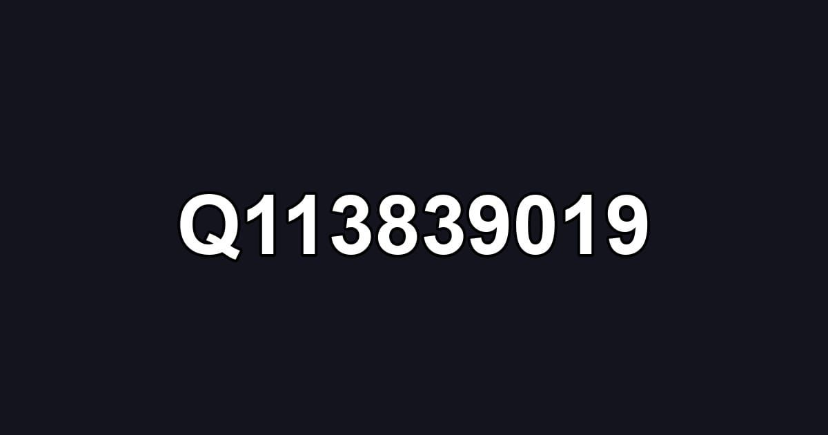 Q113839019
