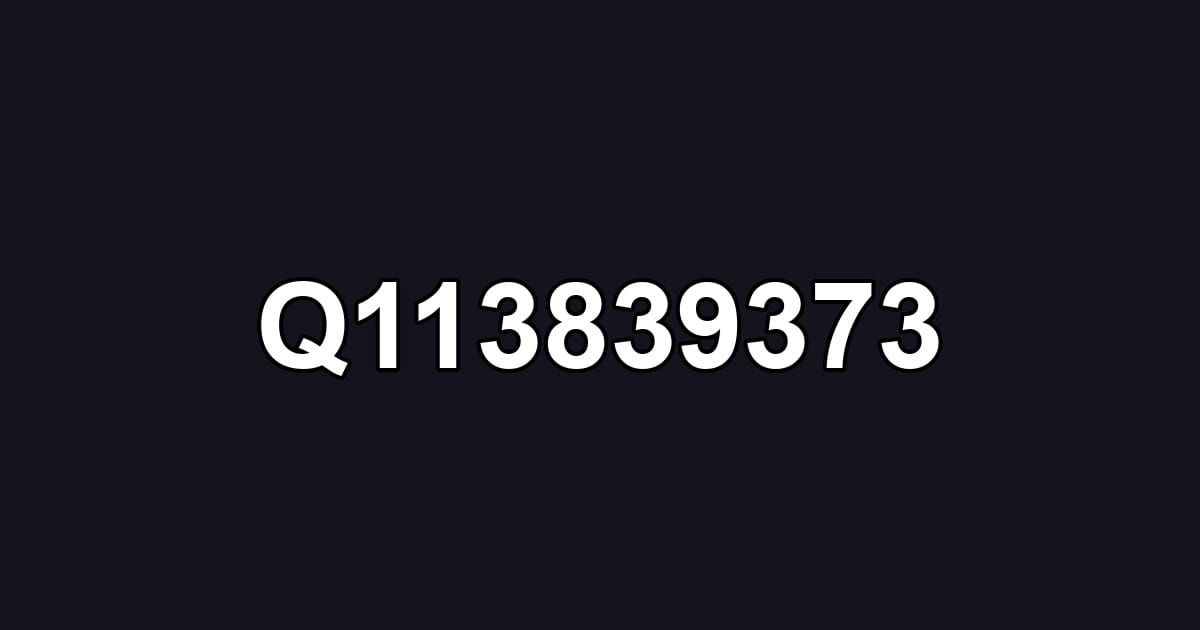 Q113839373