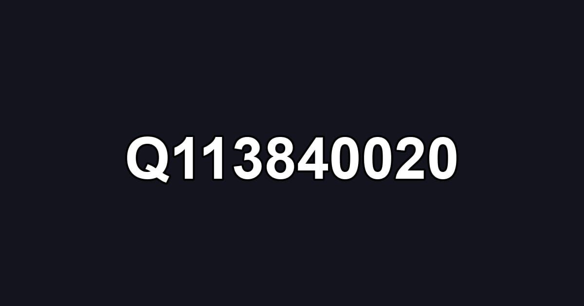 Q113840020