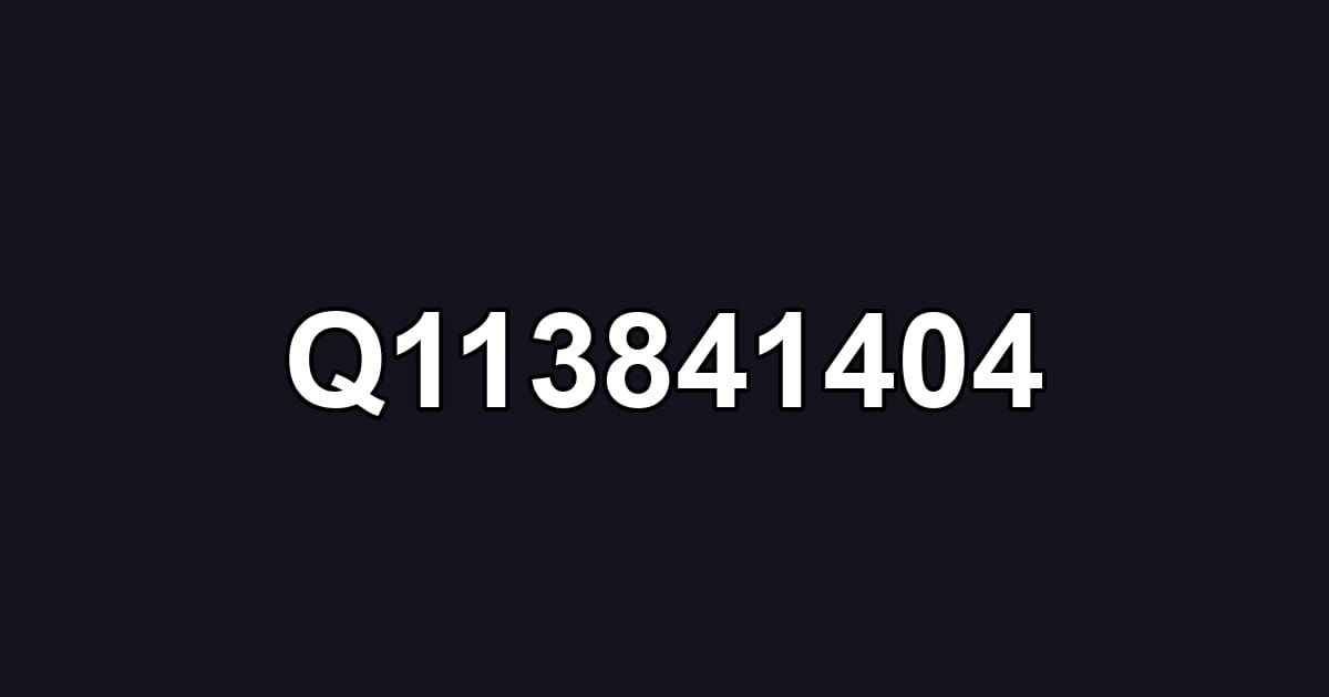 Q113841404