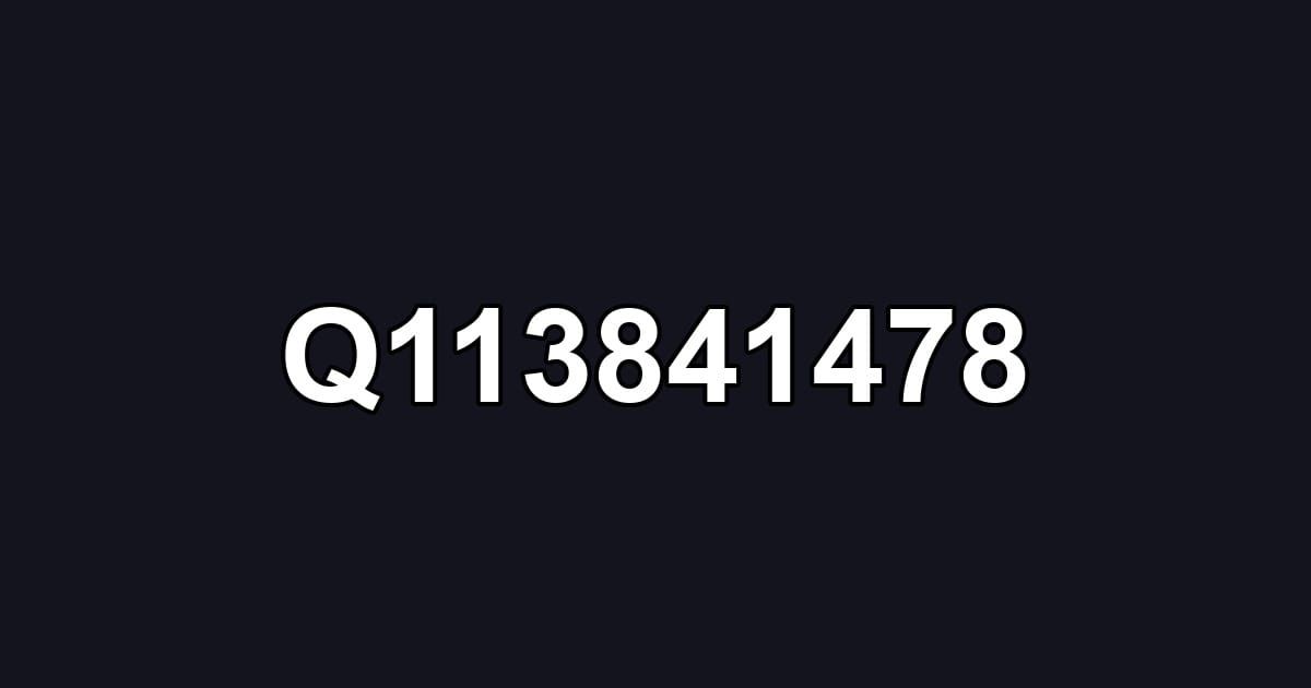 Q113841478