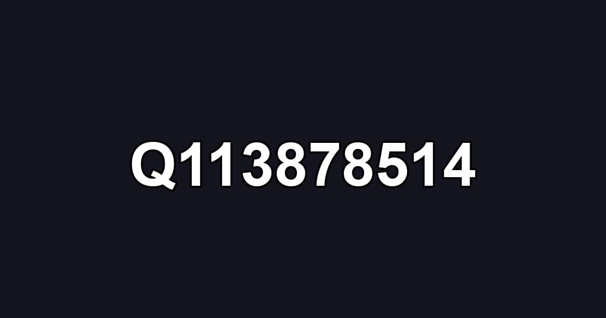 Q113878514