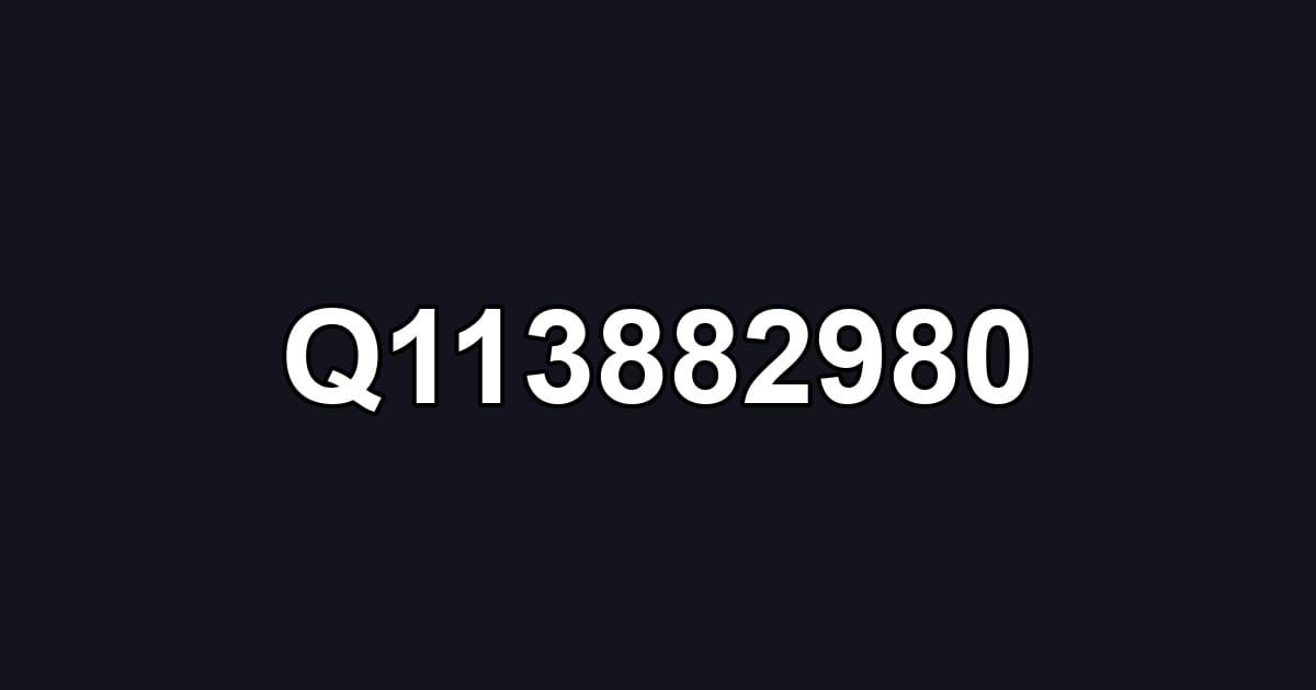 Q113882980