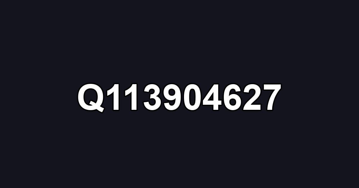 Q113904627