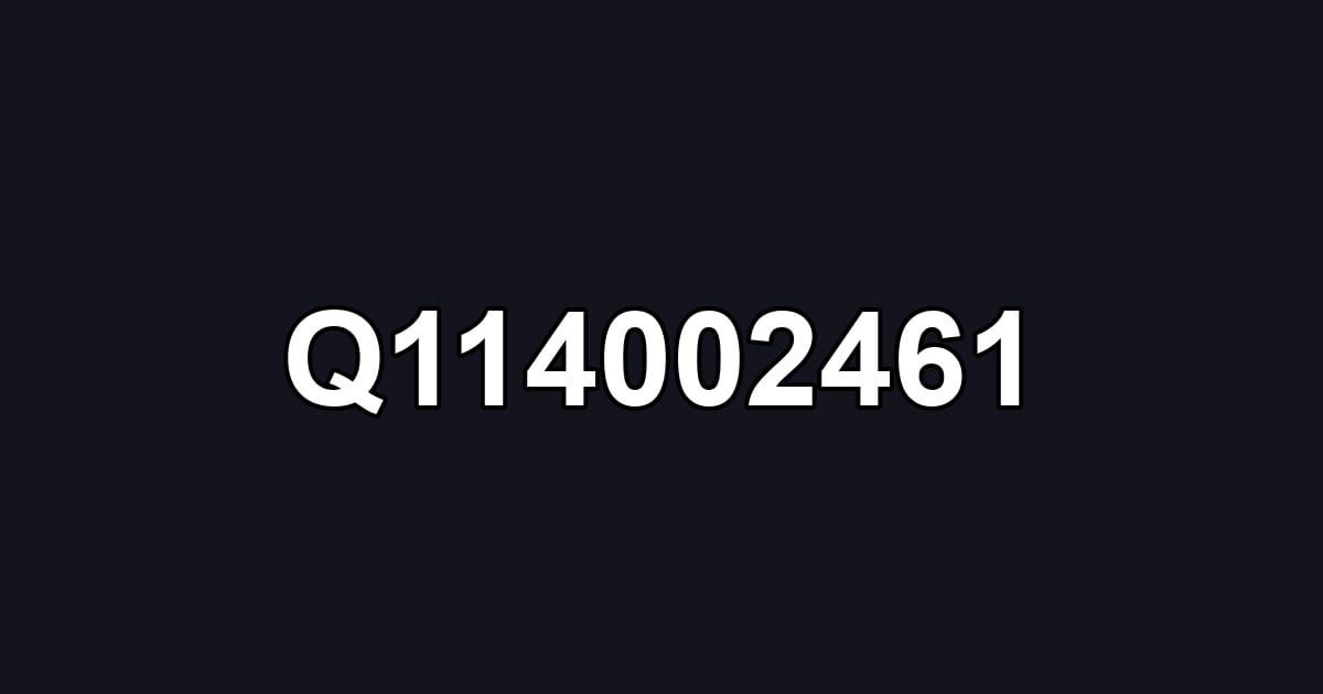 Q114002461