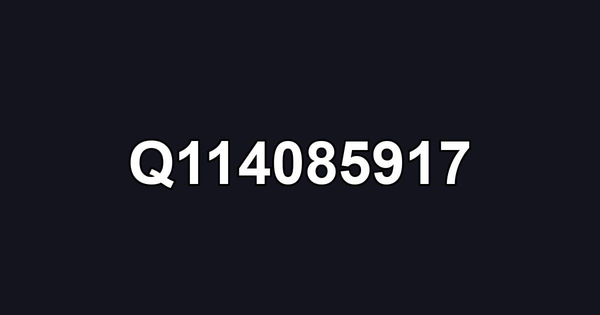 Q114085917