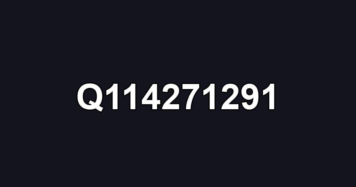 Q114271291