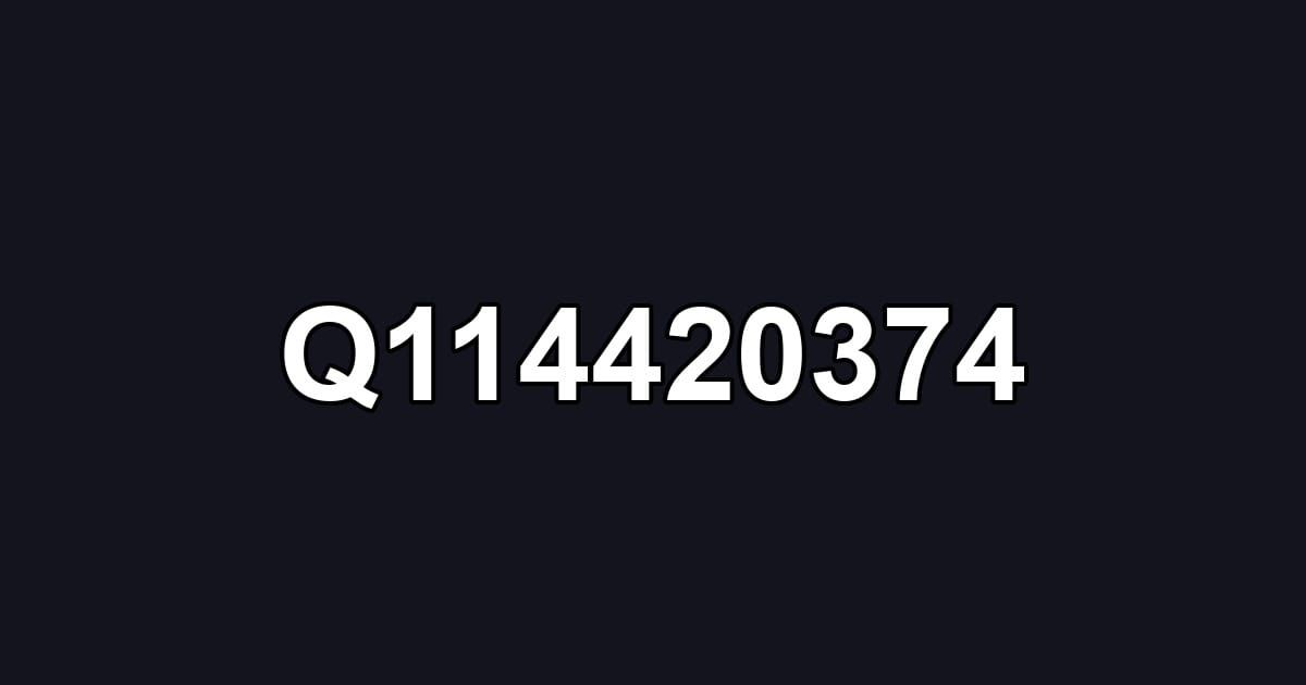 Q114420374