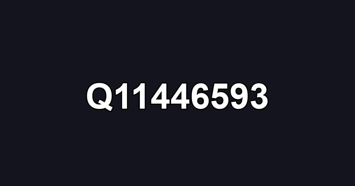 Q11446593
