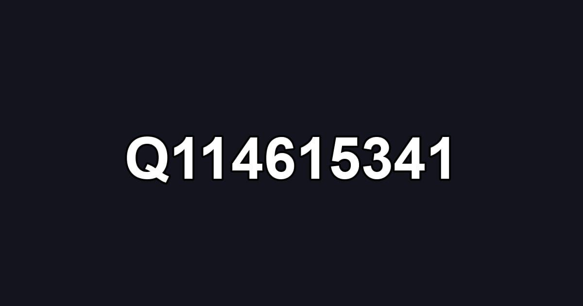 Q114615341