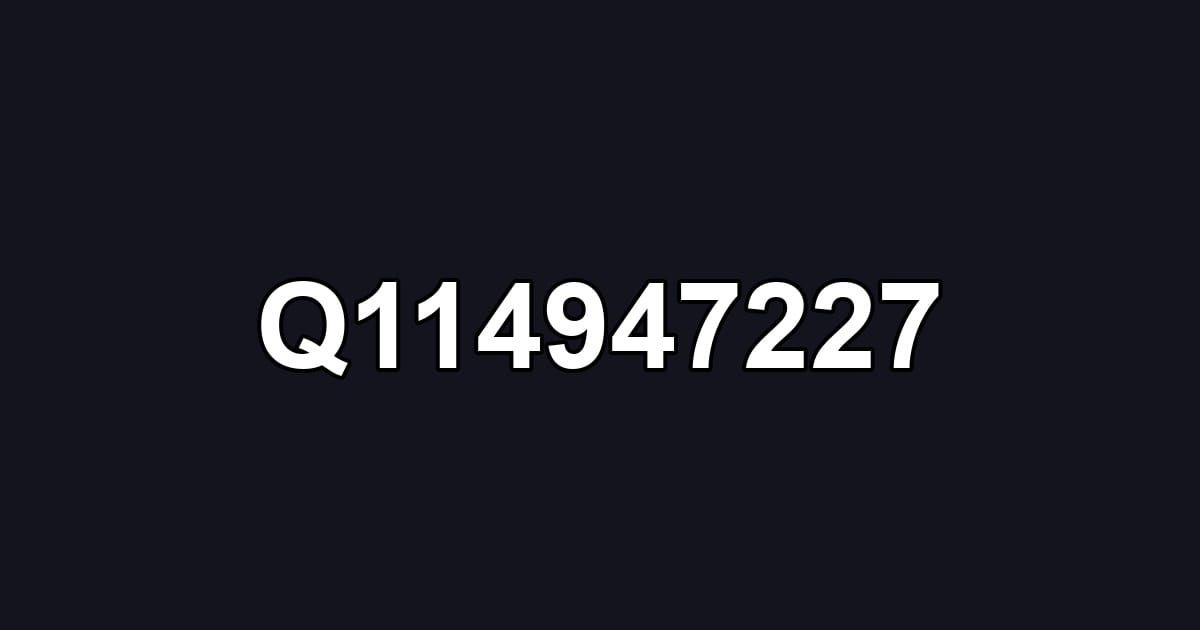 Q114947227
