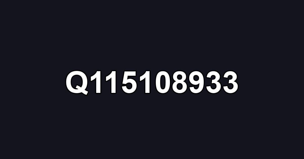 Q115108933
