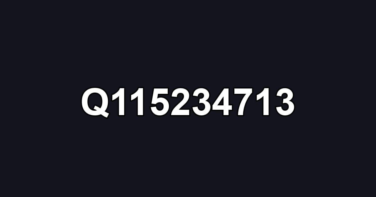 Q115234713