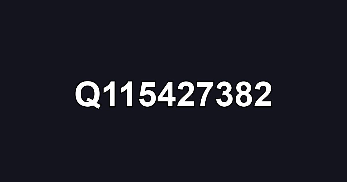 Q115427382