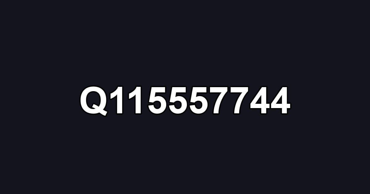 Q115557744
