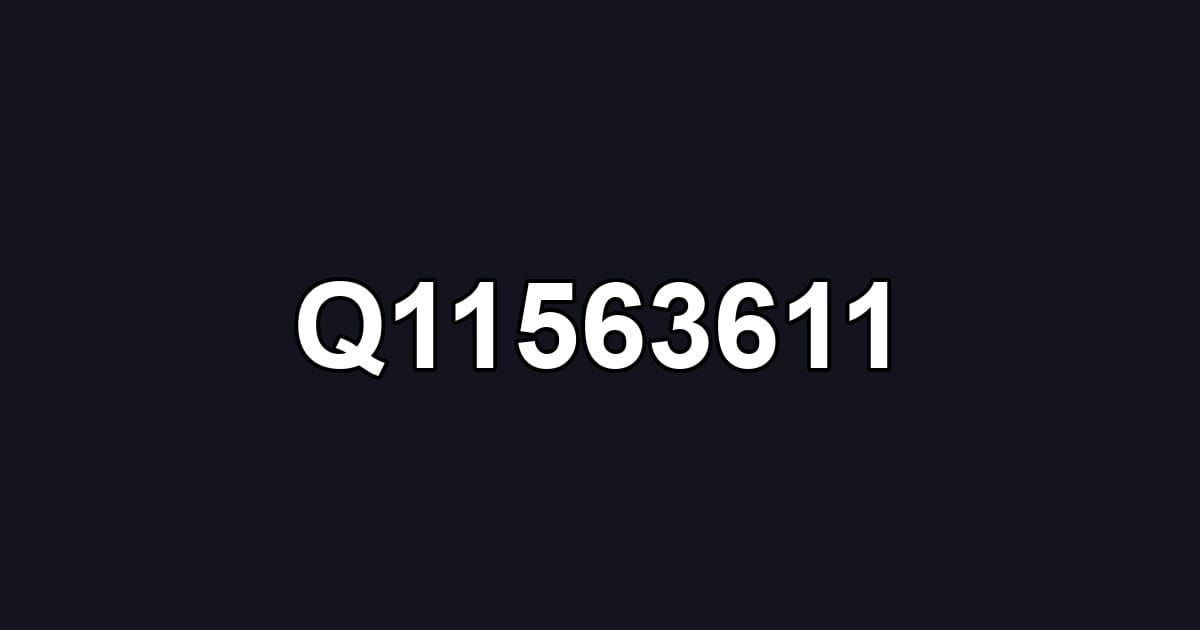 Q11563611