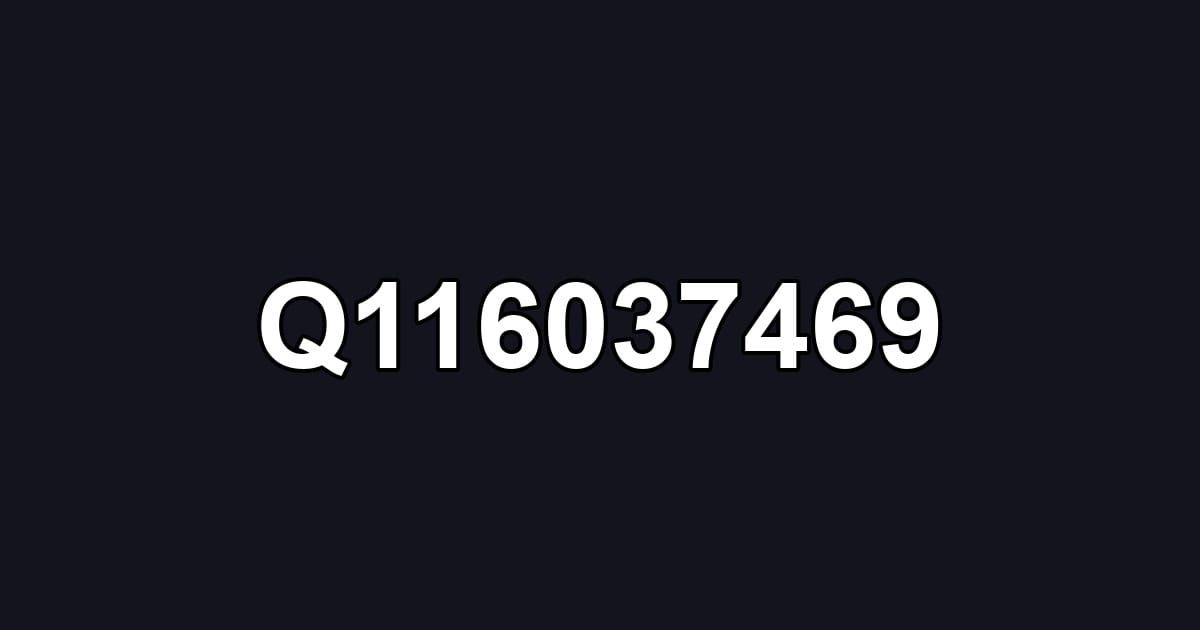 Q116037469