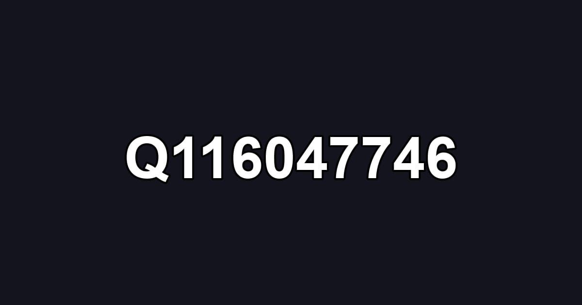 Q116047746