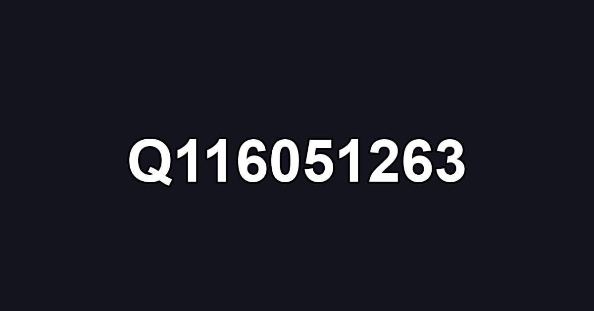 Q116051263