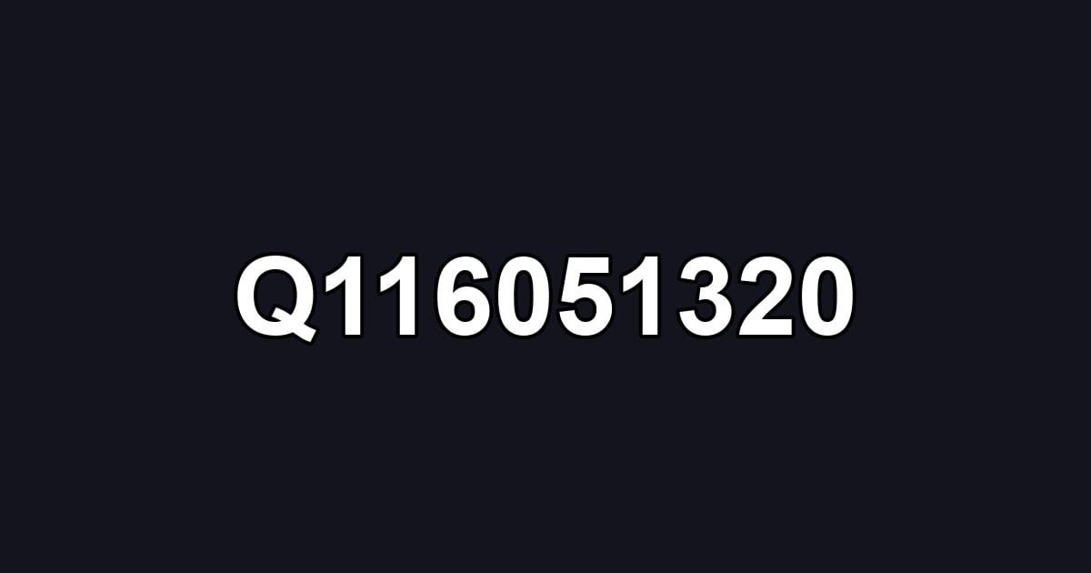 Q116051320