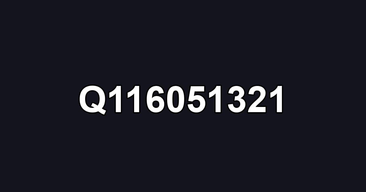 Q116051321