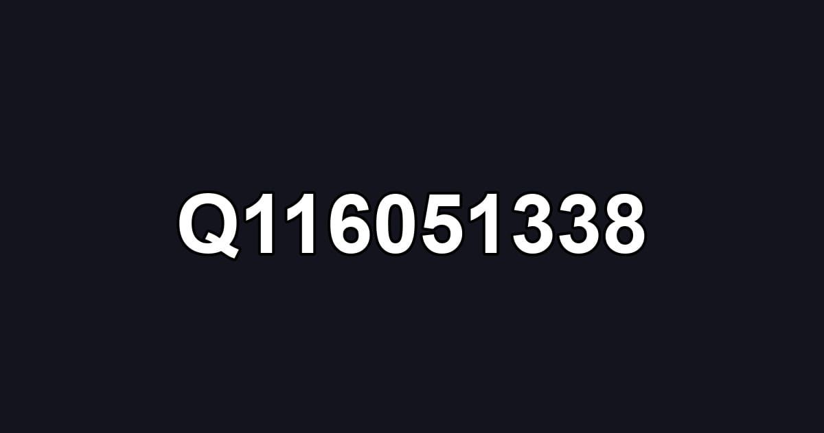 Q116051338