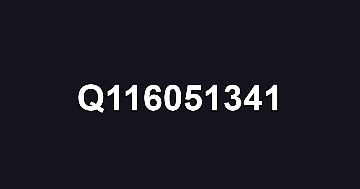 Q116051341
