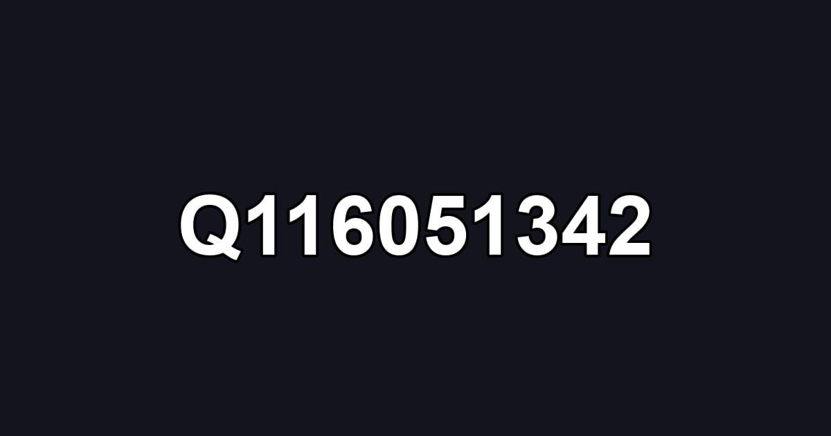 Q116051342