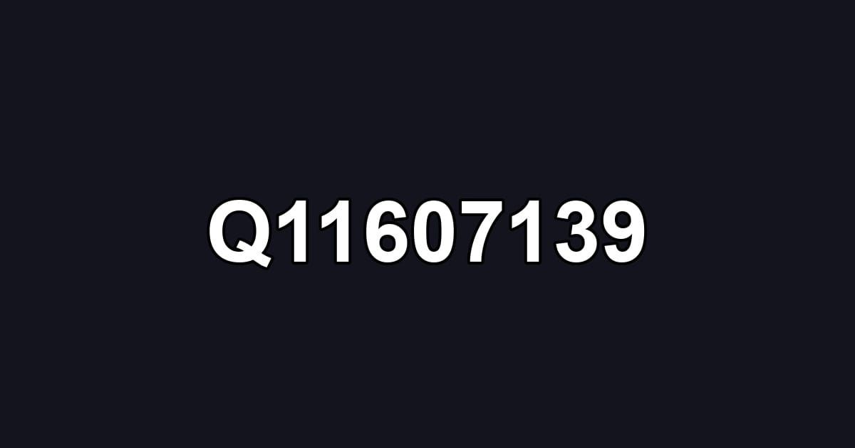 Q11607139