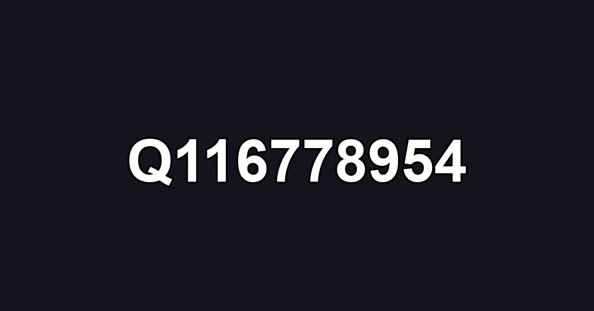 Q116778954