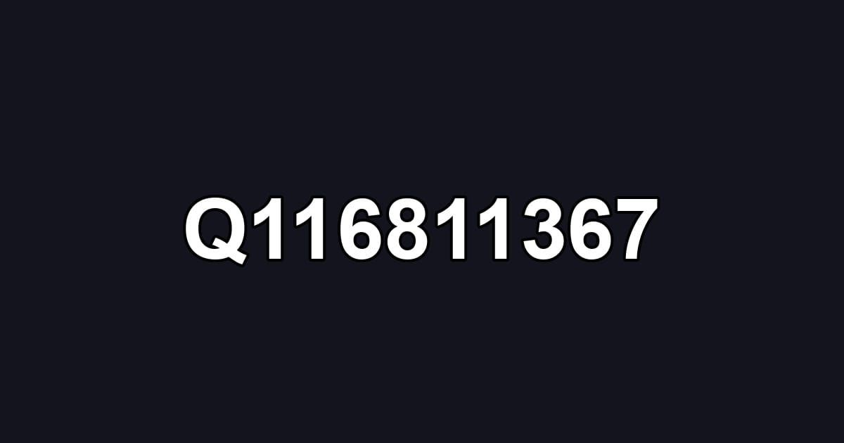 Q116811367