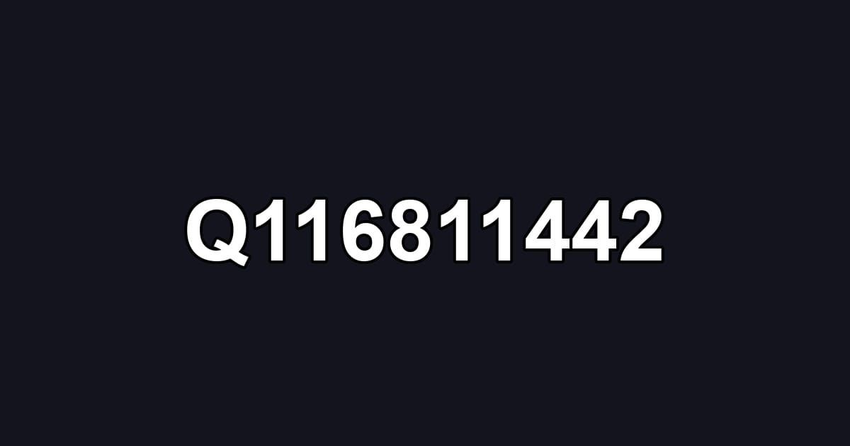 Q116811442