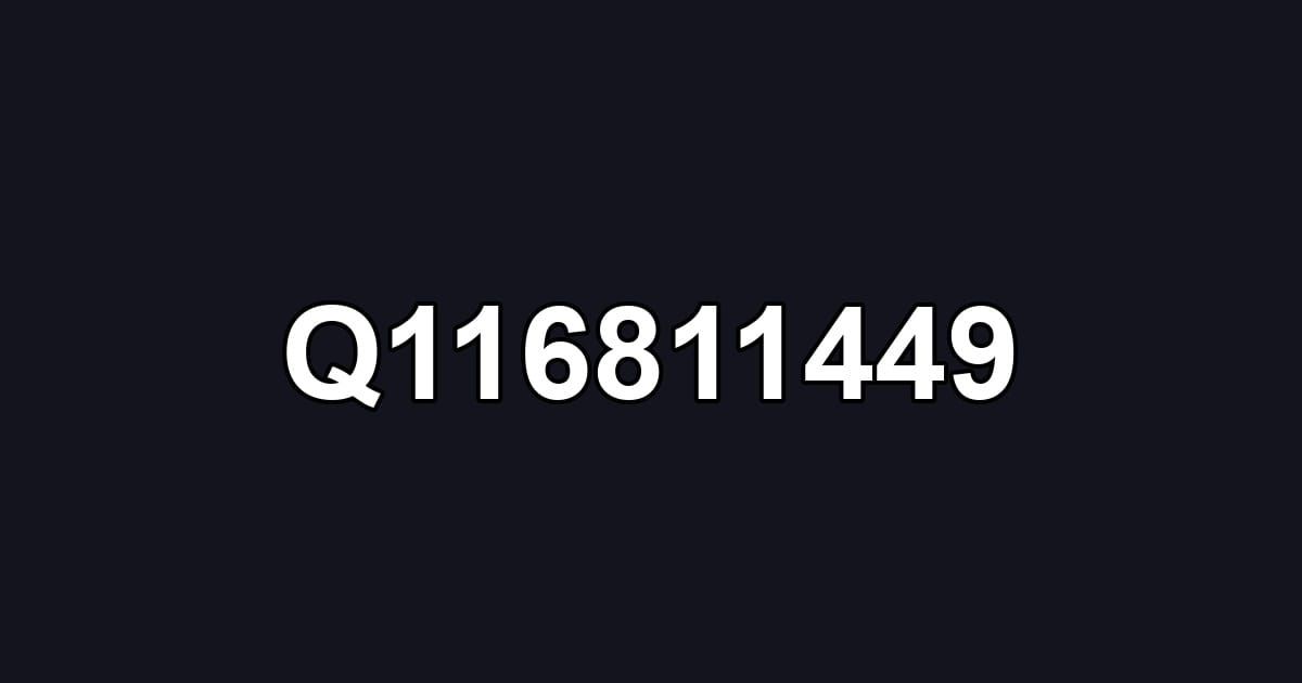 Q116811449