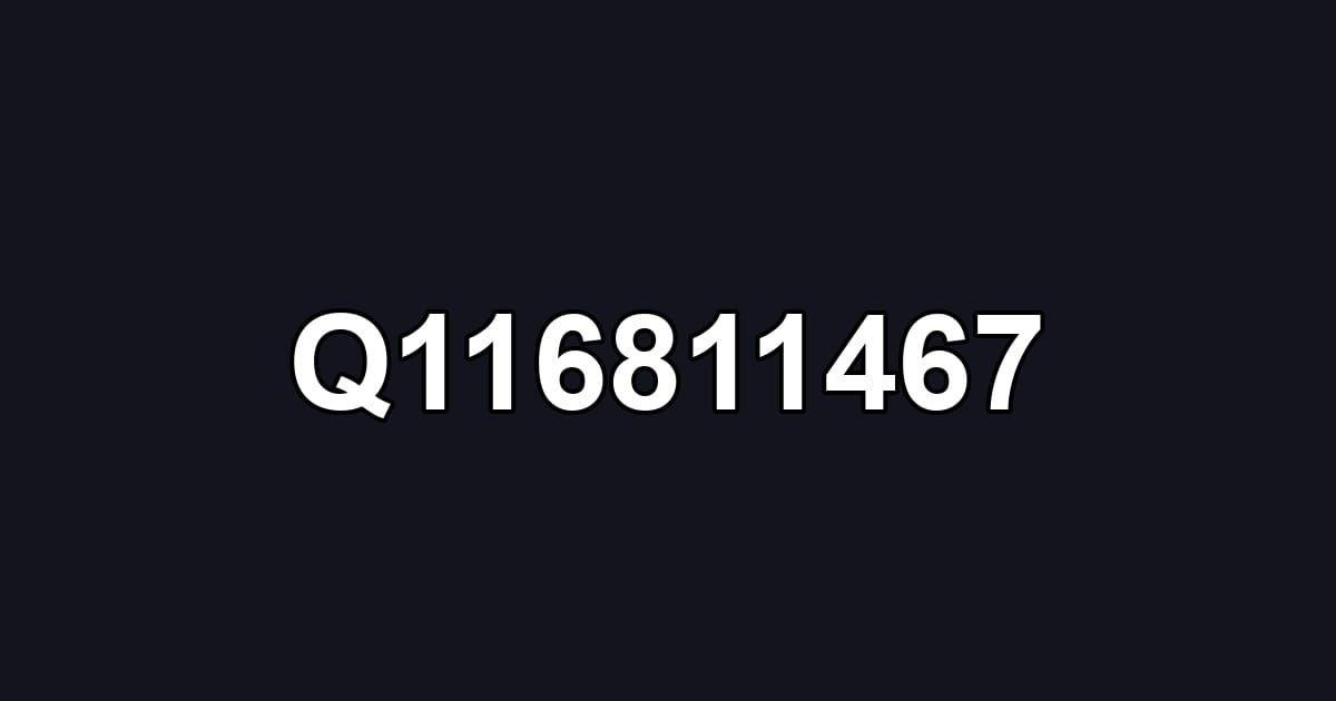 Q116811467