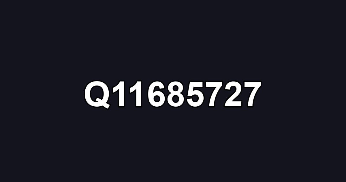 Q11685727
