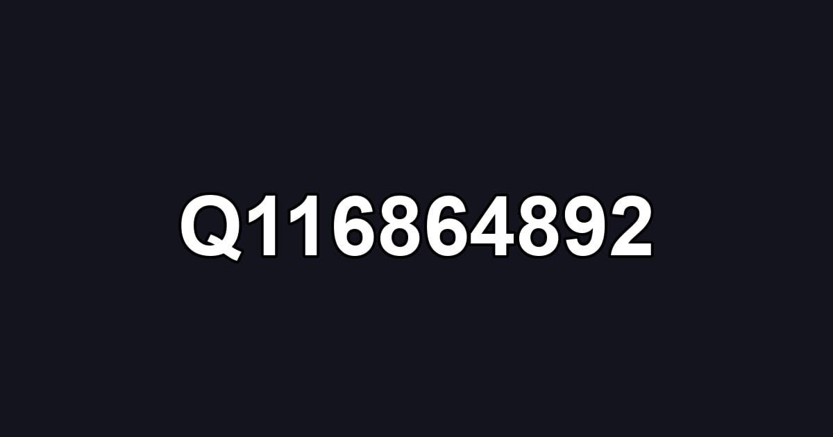 Q116864892