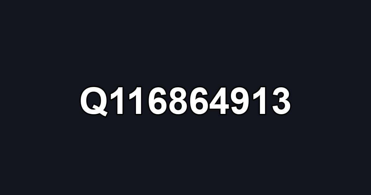 Q116864913