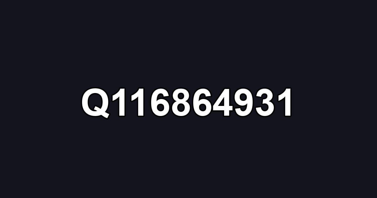 Q116864931
