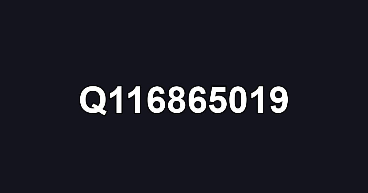 Q116865019